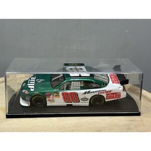 Dale Earnhardt Jr 88 AMP Mountain Dew National Guard NASCAR Diecast Car Display